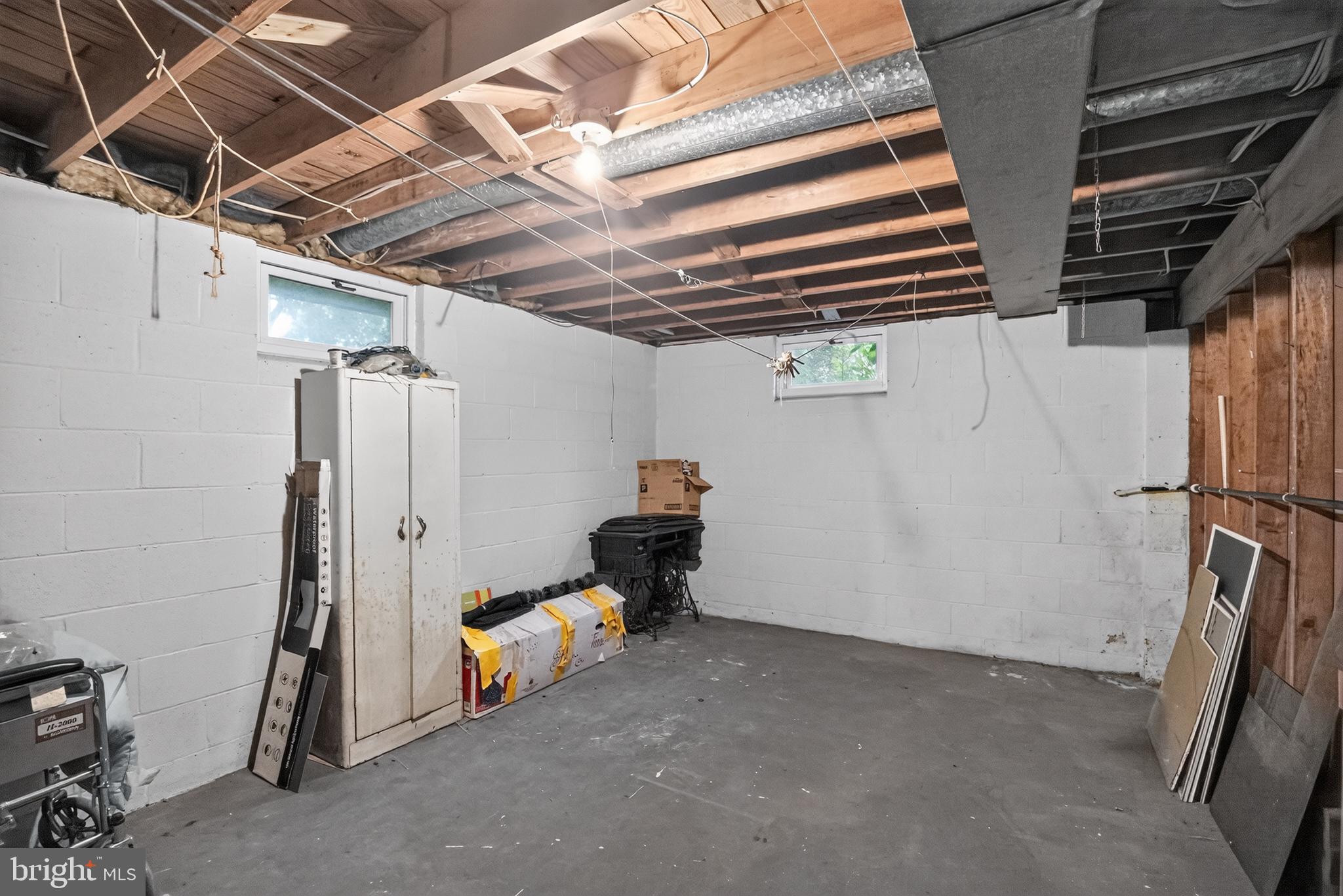 26 Glenwood Road Lumberton, NJ 08048 - Photo 34 of 37 Spacious unfinished basement ready for ideas.