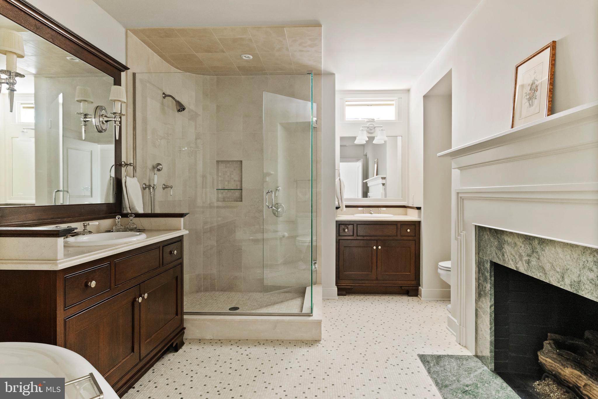 2013 Homewood Road Annapolis, MD 21409 - Photo 101 of 131 Master Bath also includes propane gas fireplace