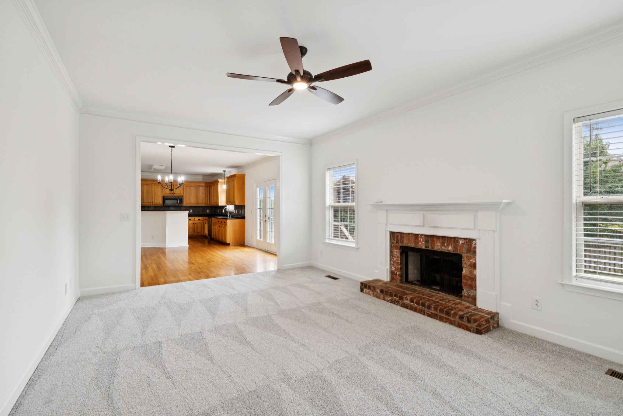 2015 Keene Circle Spring Hill, TN 37174 - Photo 14 of 37 a view of empty room with a fireplace and window