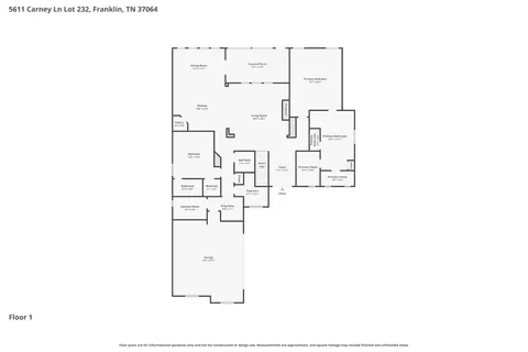 $1,275,000 | 5611 Carney Lane, Franklin, TN 37064
