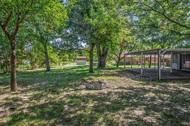 front view of a house with a tree