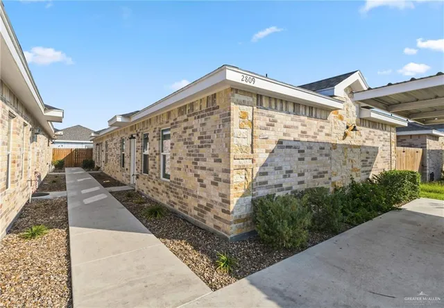 a view of a large building