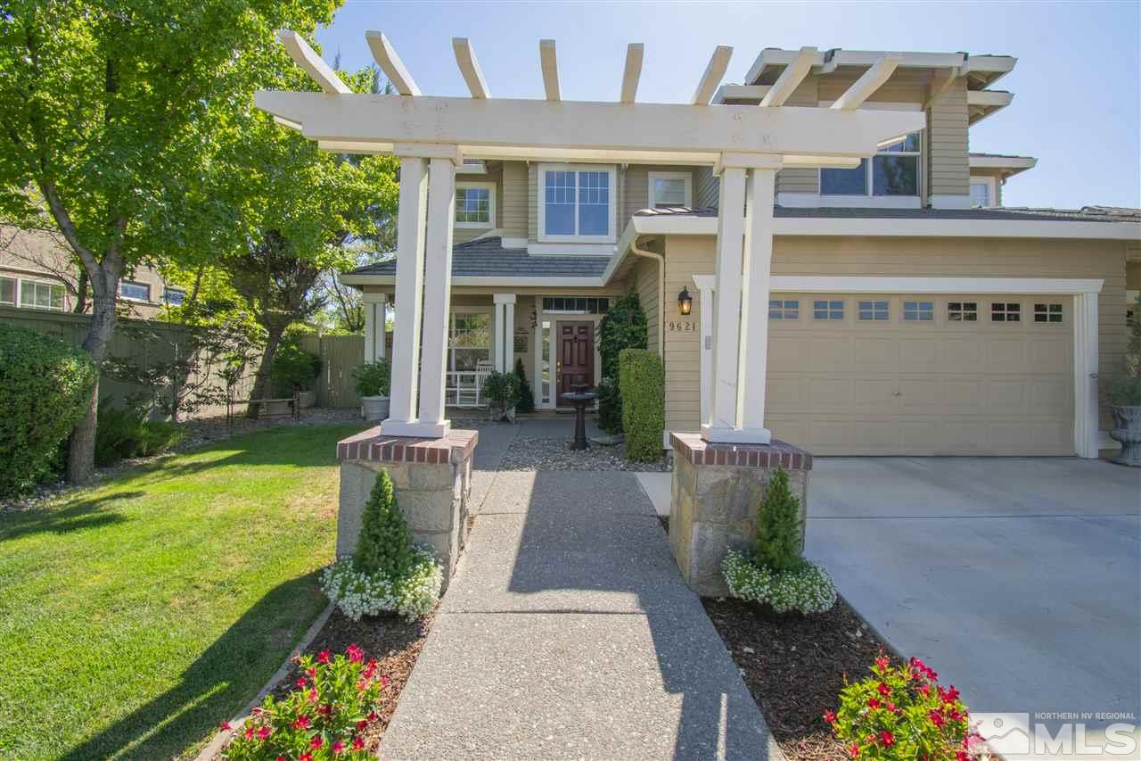 9621 Apache Rose Court Reno, NV 89521 - Photo 2 of 25 front view of a house with a yard