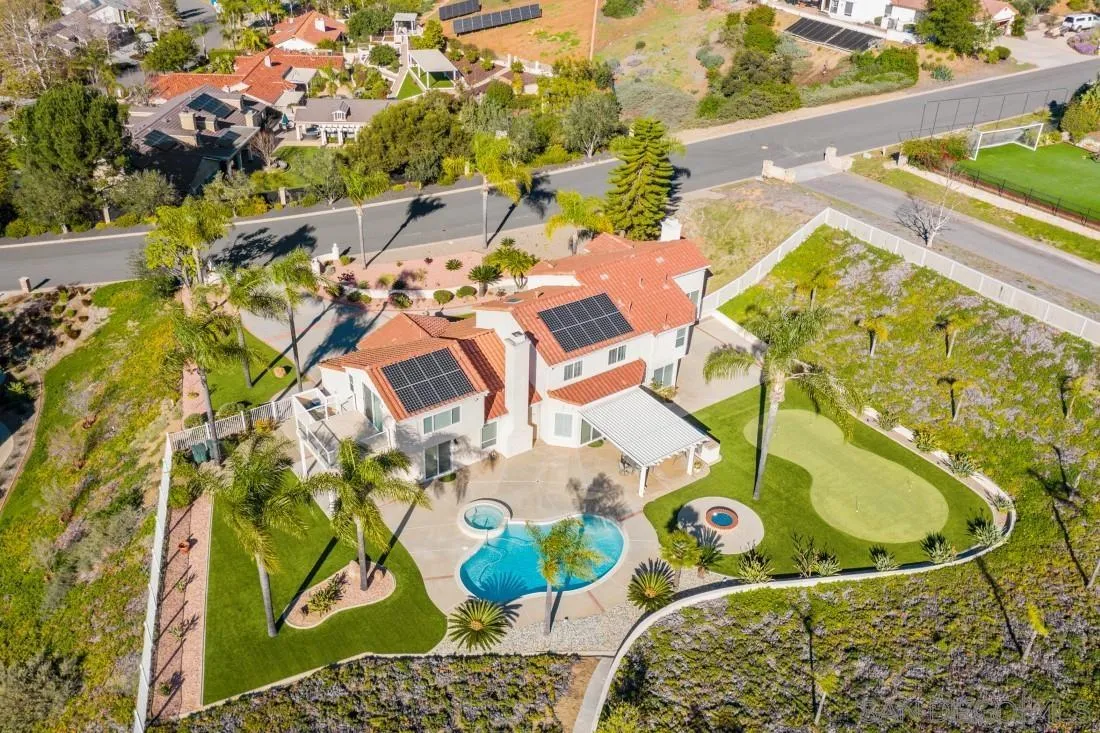 14513 Wildgrove Road Poway, CA 92064 - Photo 38 of 39 an aerial view of residential houses with outdoor space