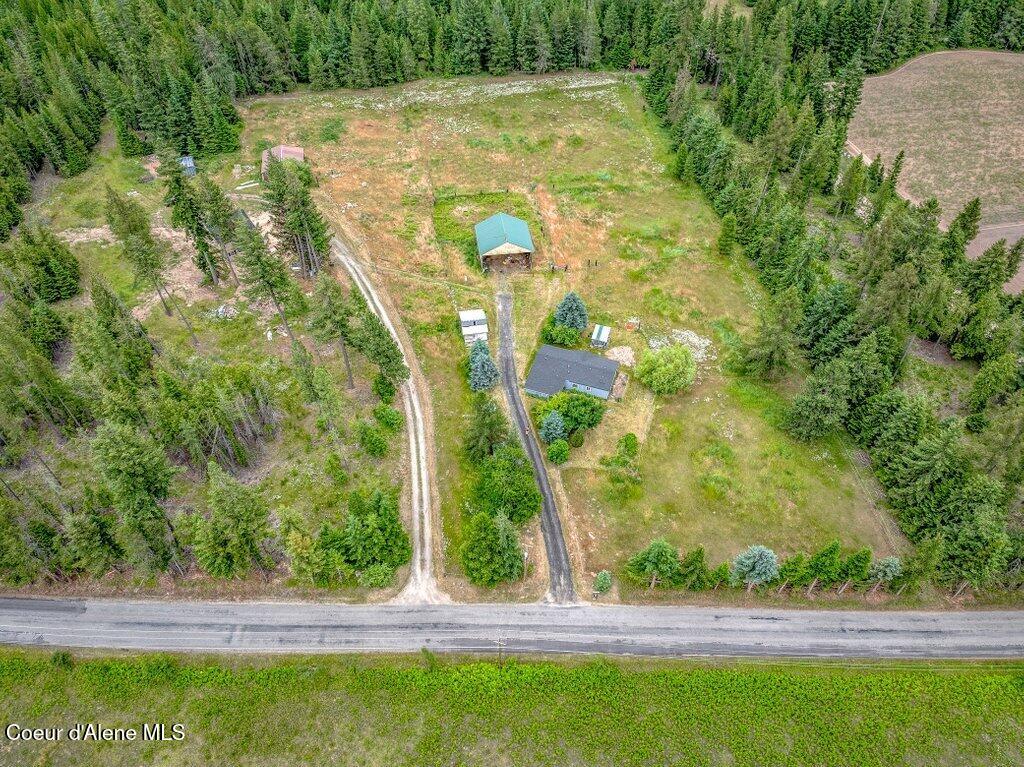 1822 Kootenai Trail Road Naples, ID 83847 - Photo 58 of 73 Aerial of the 9.13 acres
