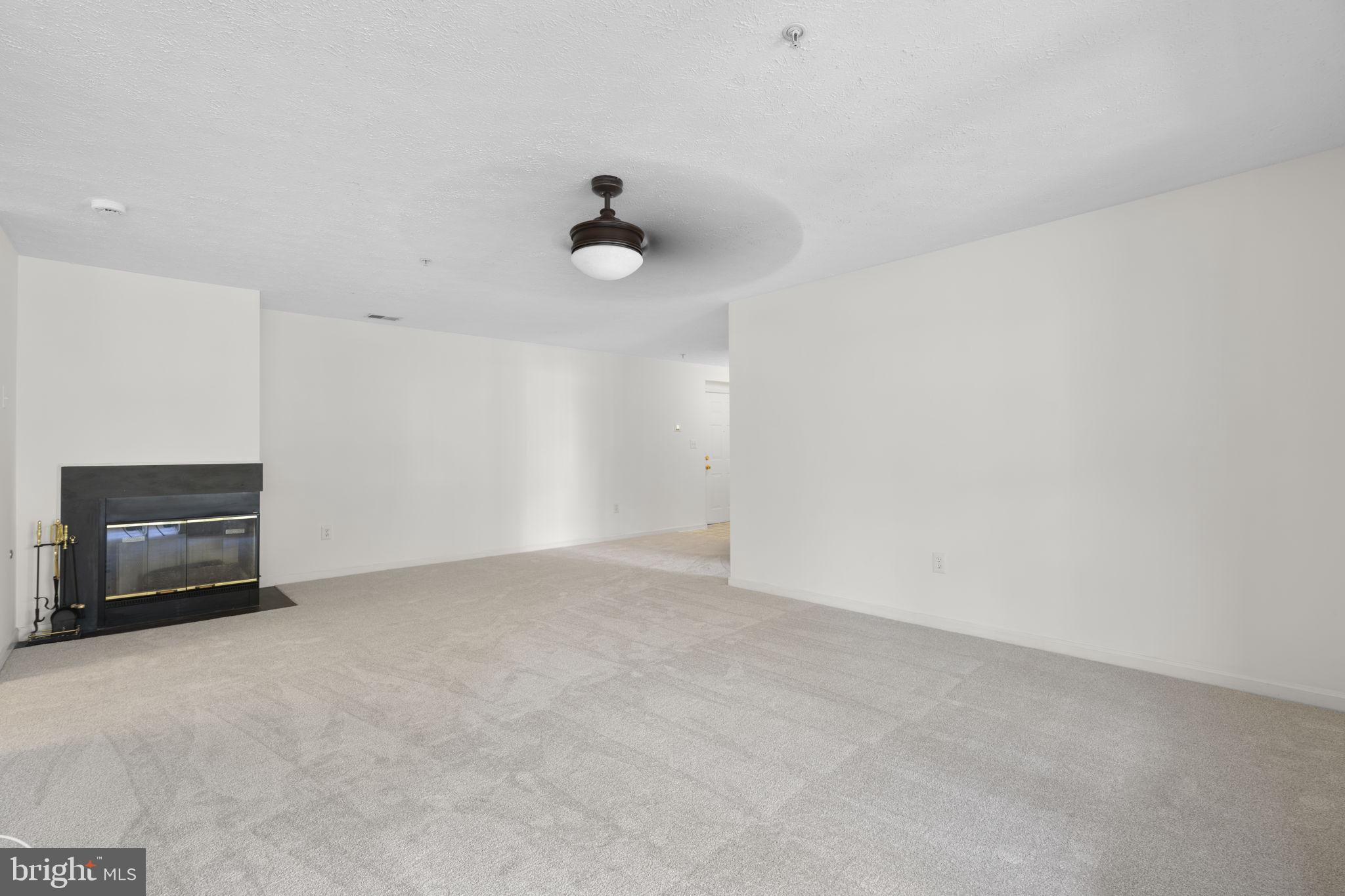 2444 Blue Spring Court, Unit 203 Odenton, MD 21113 - Photo 8 of 36 a view of an empty room with a fireplace