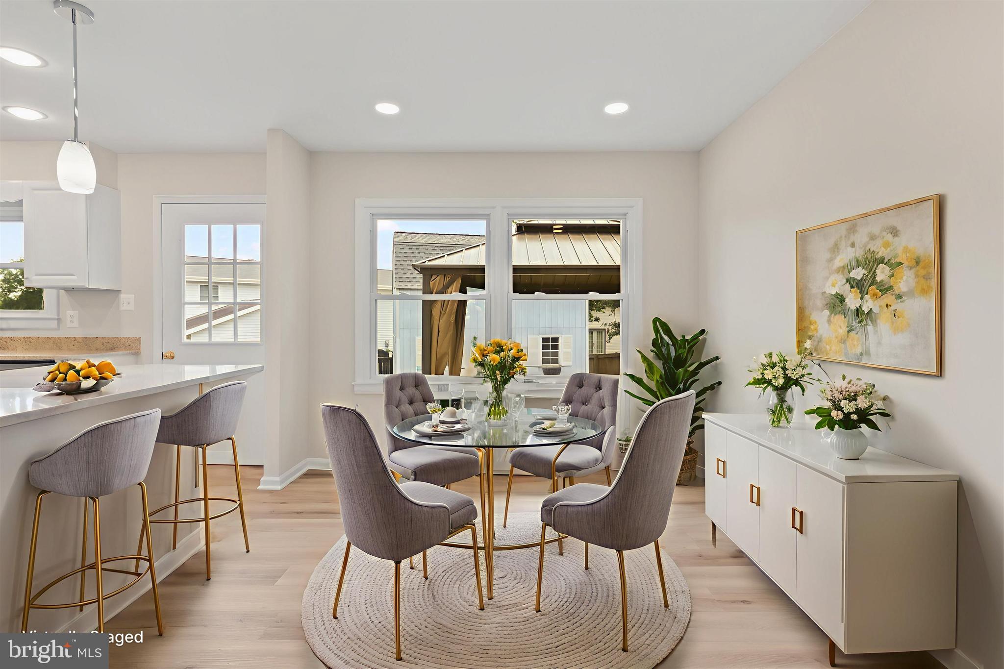 736 North York Road Sterling, VA 20164 - Photo 8 of 40 Dining Room Staged