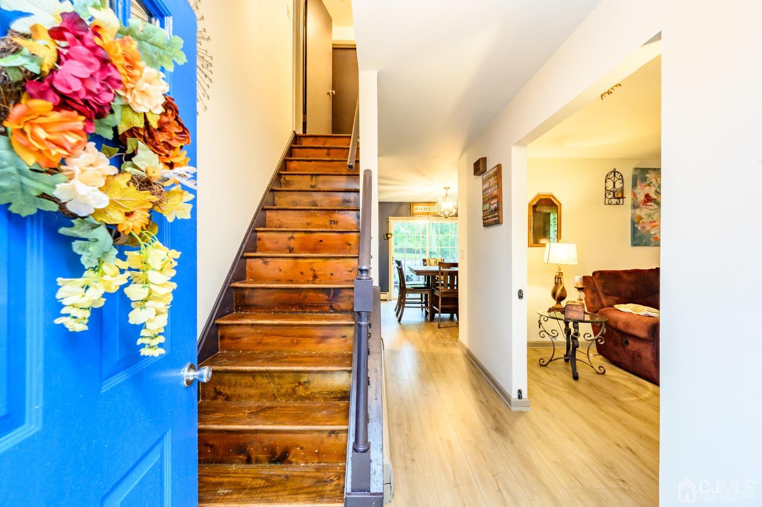 67 Hollow Road Glen Gardner, NJ 08826 - Photo 4 of 45 a view of an entryway with wooden floor