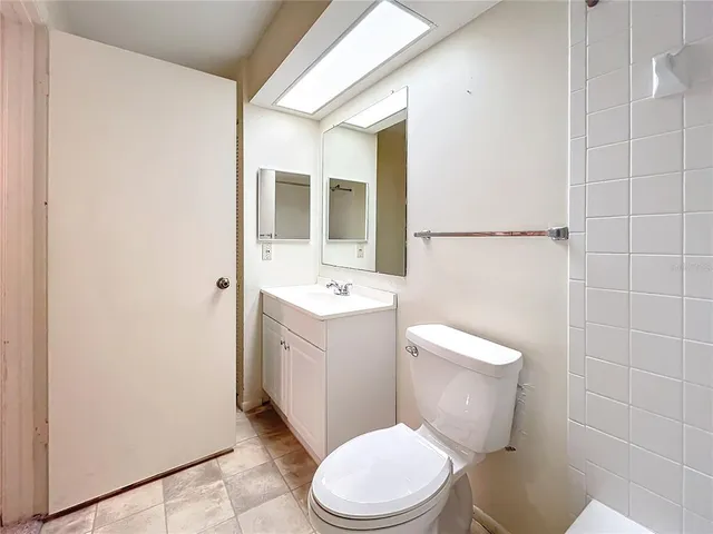 a view of a balcony with an outdoor space