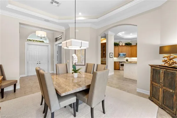 a kitchen with lots of counter top space and appliances