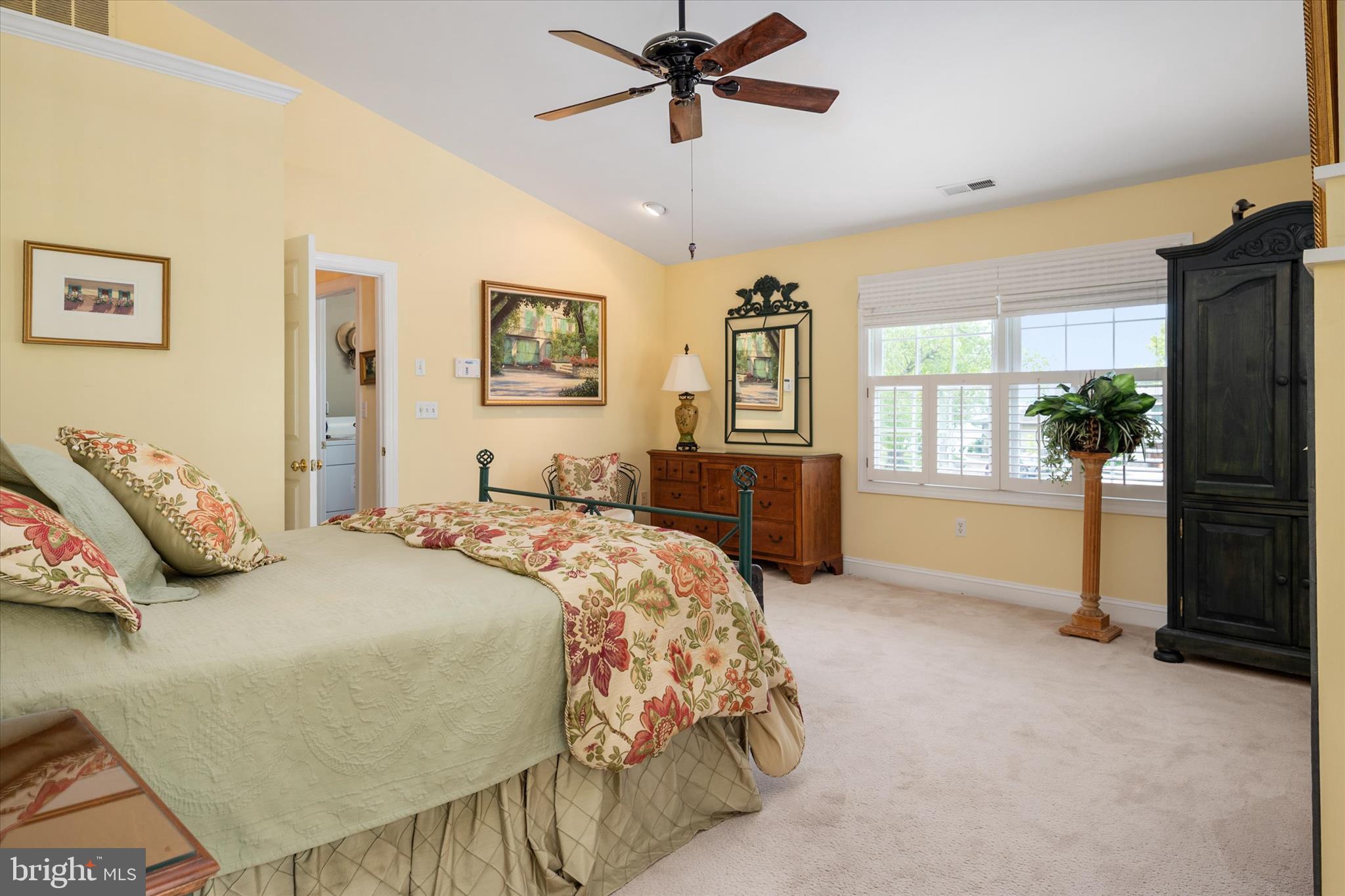 3718 Ramsgate Drive Annapolis, MD 21403 - Photo 50 of 101 primary bedroom with vaulted ceiling