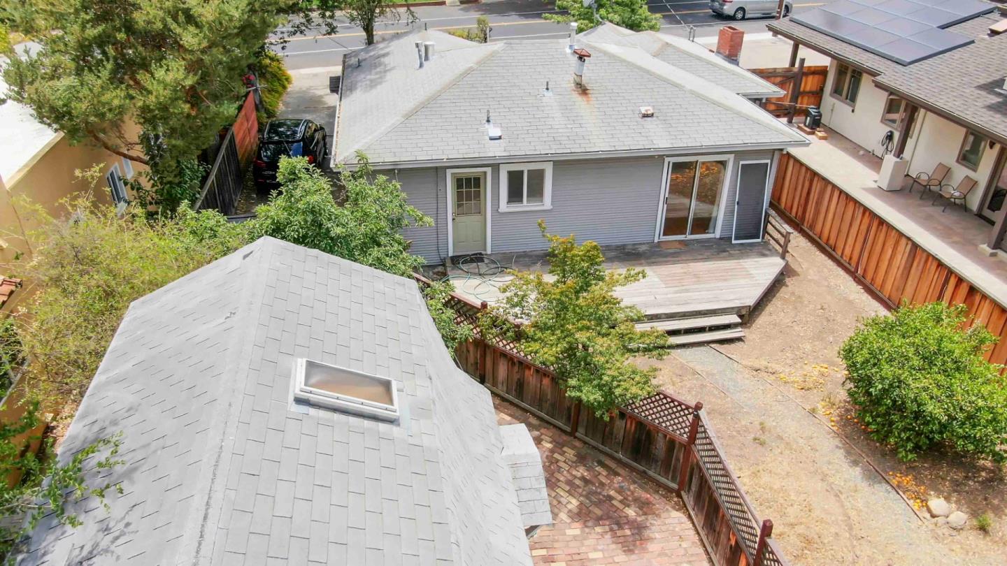 16735 Shannon Road Los Gatos, CA 95032 - Photo 14 of 19 a aerial view of a house with a yard