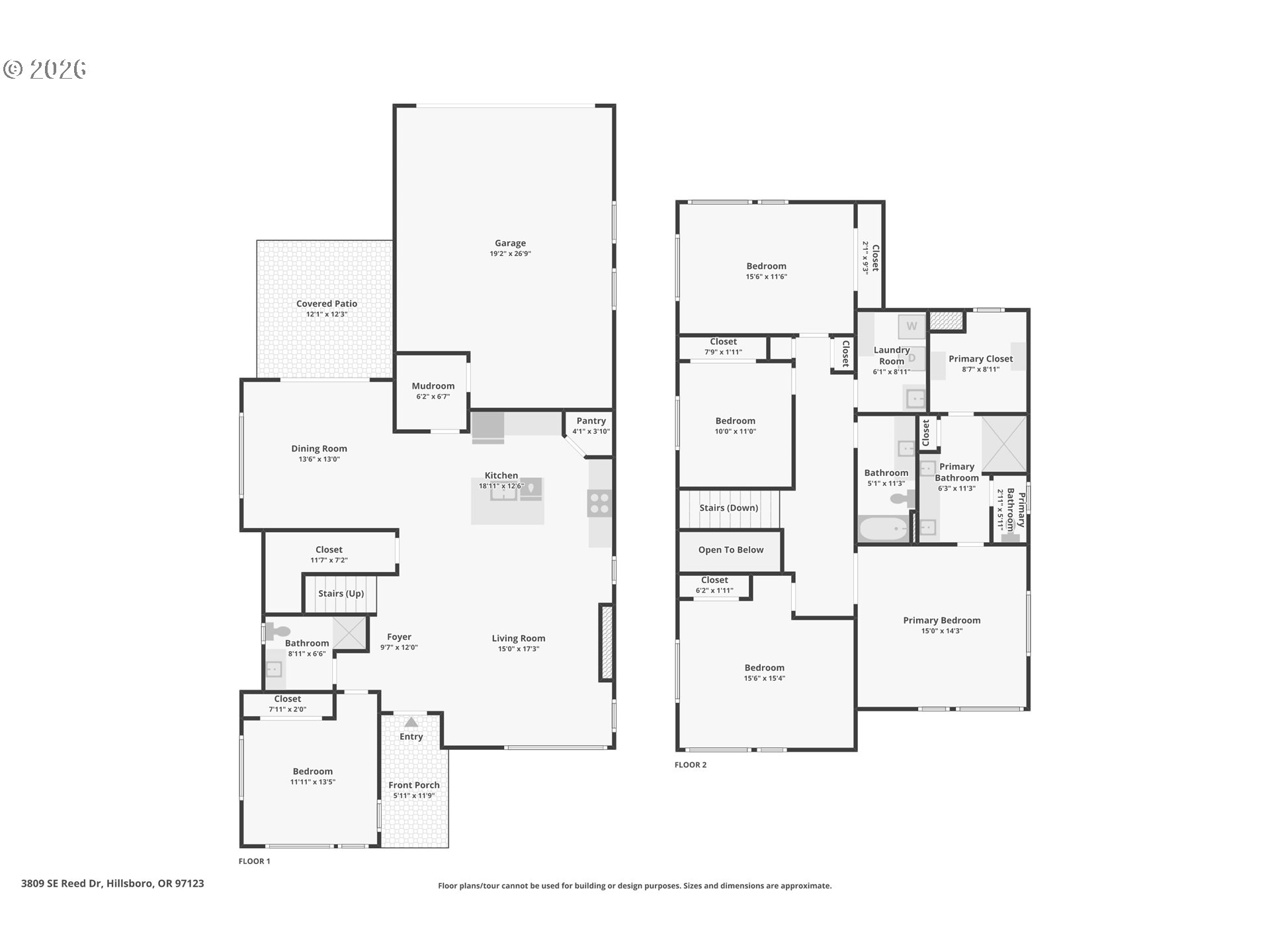 3809 Southeast Reed Drive Hillsboro, OR 97123 - Photo 40 of 40 a picture of floor plan