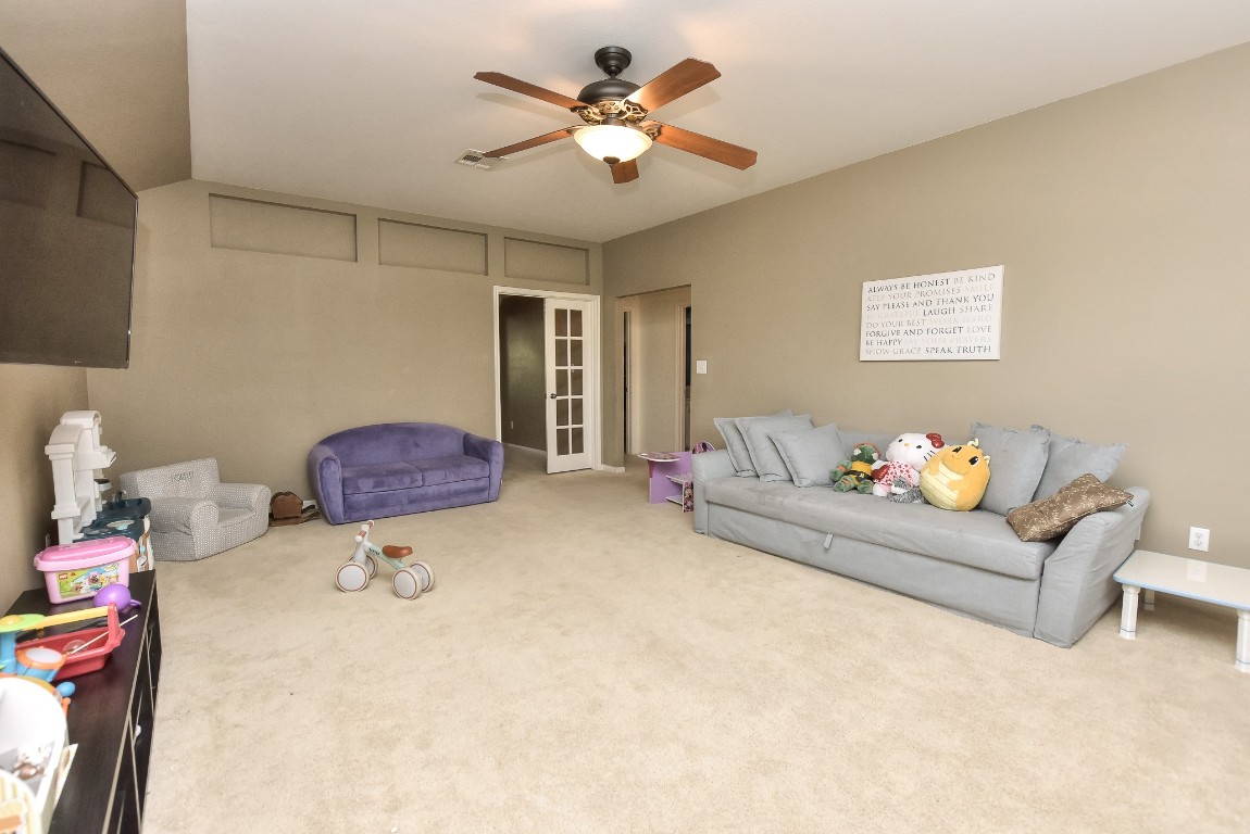 1108 Ritter Drive Cedar Park, TX 78613 - Photo 26 of 40 This space offers multiple uses for any busy family...note the french doors that allow for privacy in this space.