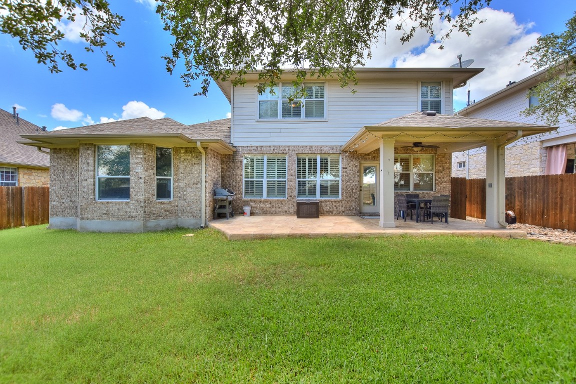 1108 Ritter Drive Cedar Park, TX 78613 - Photo 39 of 40 What a striking view of this lovely well-built home!