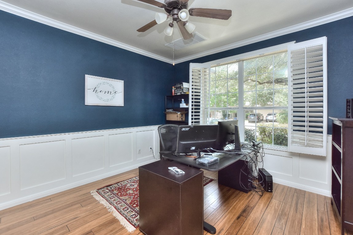 1108 Ritter Drive Cedar Park, TX 78613 - Photo 5 of 40 This inviting study/home office sits on the right side of the entry.