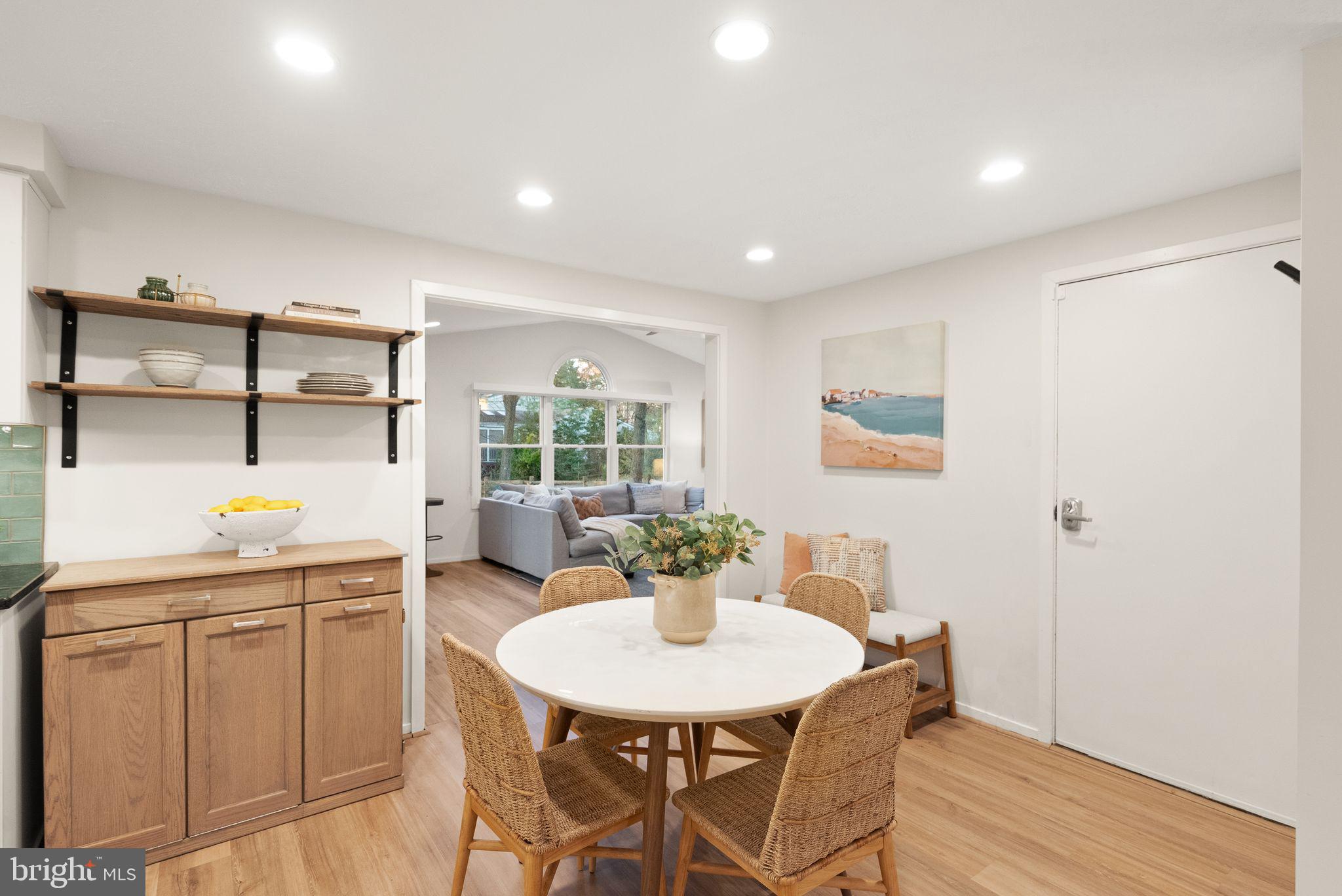 2420 Freetown Drive Reston, VA 20191 - Photo 11 of 58 Breakfast area with built in trash/recycling bins