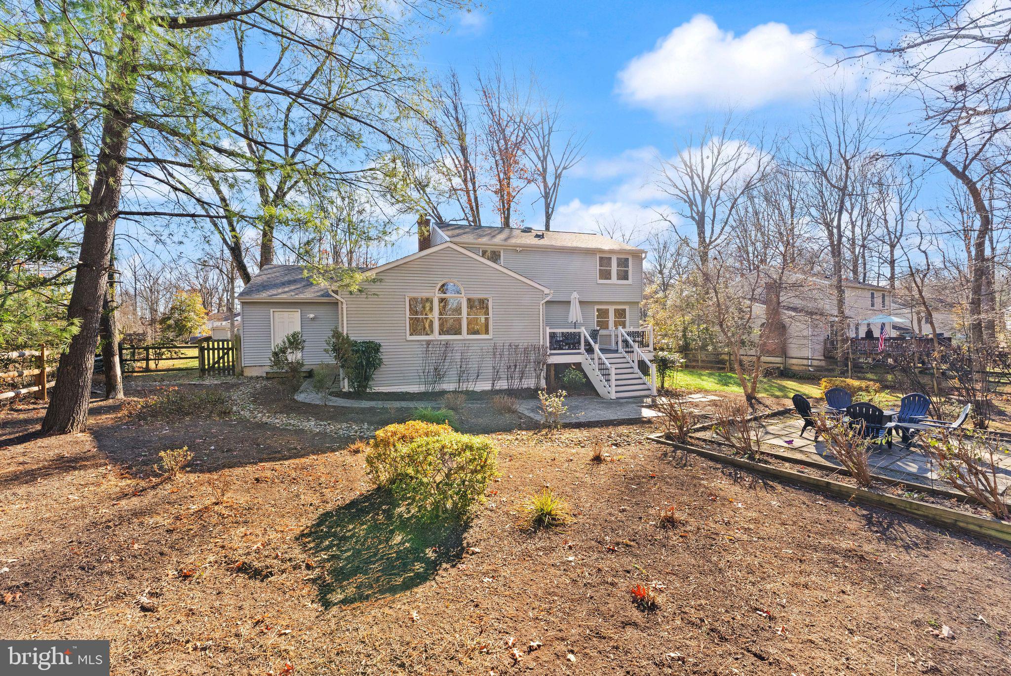 2420 Freetown Drive Reston, VA 20191 - Photo 38 of 58 Huge, fully fenced backyard with a hammock