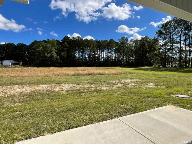 a view of an ocean and mountain
