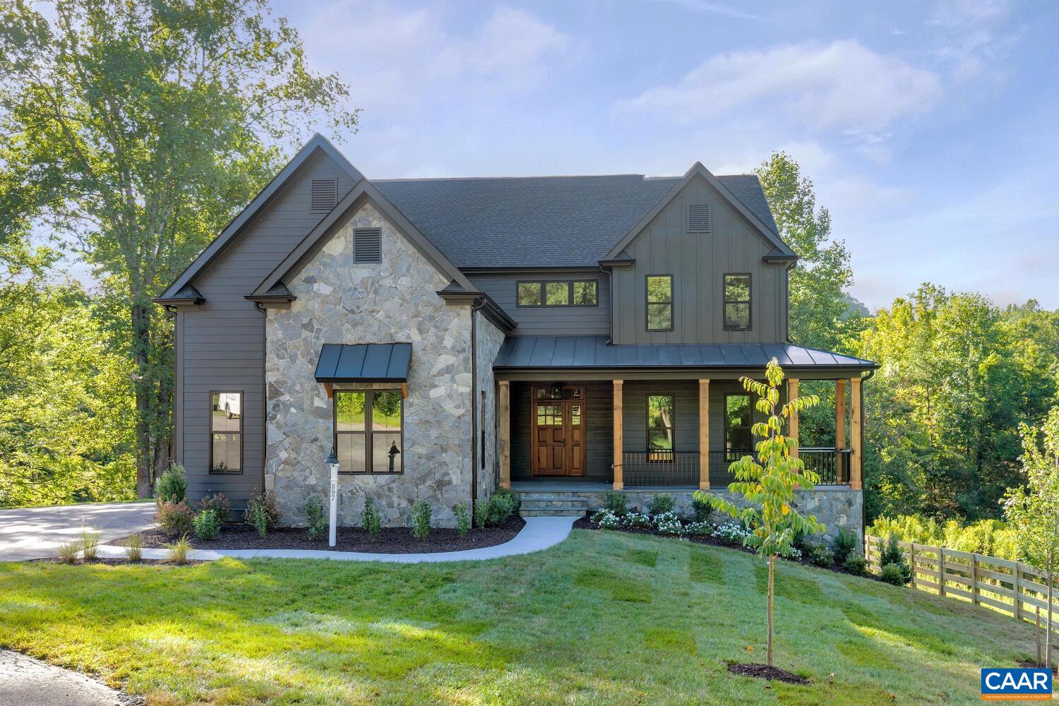 3 Jarmans Gap Road, Unit LOT 3 JARMANS GAP Crozet, VA 22932 - Photo 1 of 39 a front view of a house with a yard
