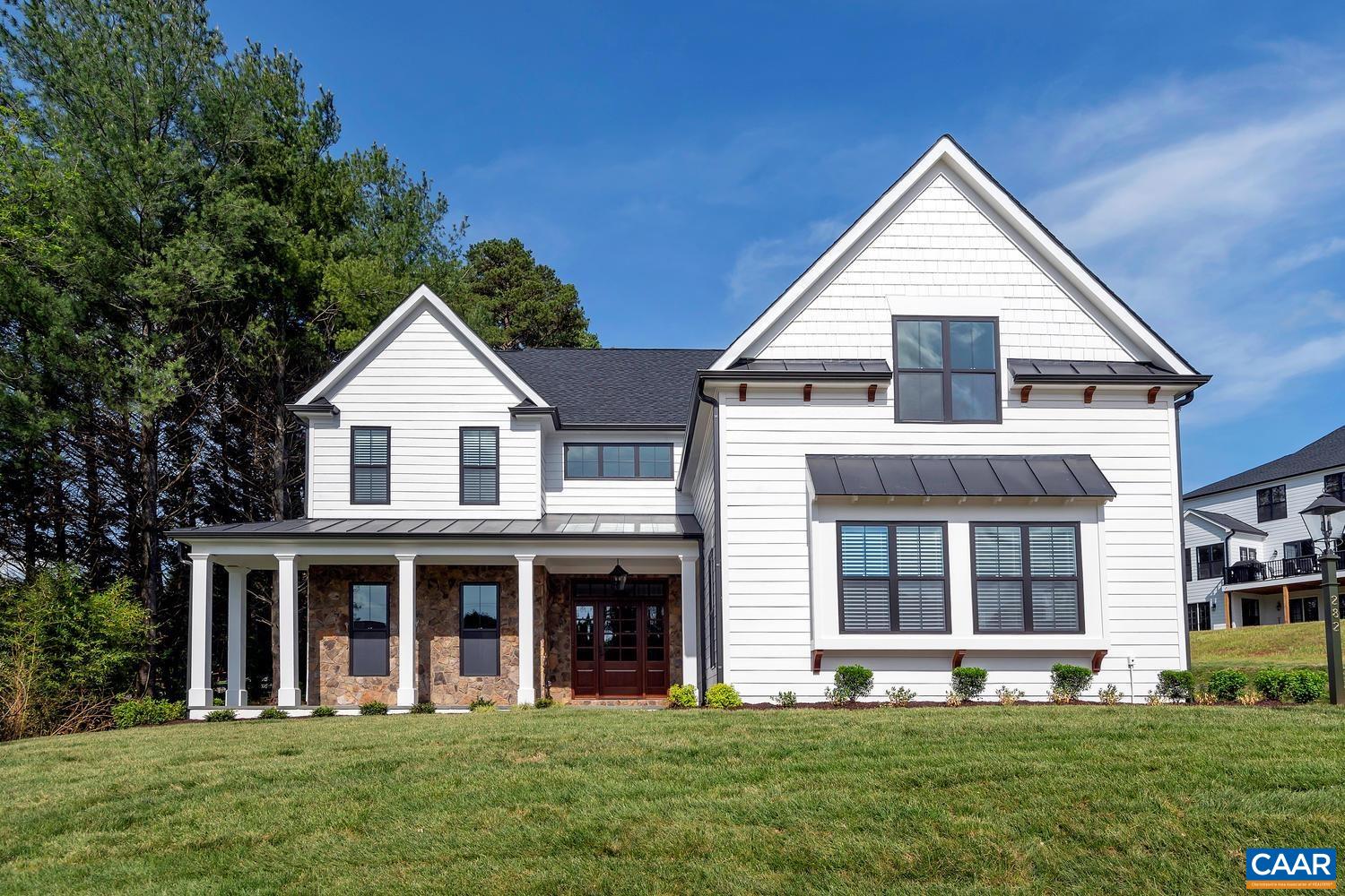 3 Jarmans Gap Road, Unit LOT 3 JARMANS GAP Crozet, VA 22932 - Photo 4 of 39 a front view of a house with a yard