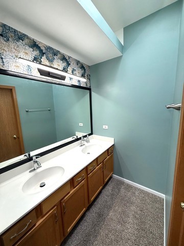 2298 Reflections Drive, Unit 2298 Aurora, IL 60502 - Photo 19 of 26 a bathroom with a sink and a mirror