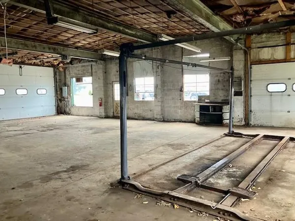 a view of storage and utility room