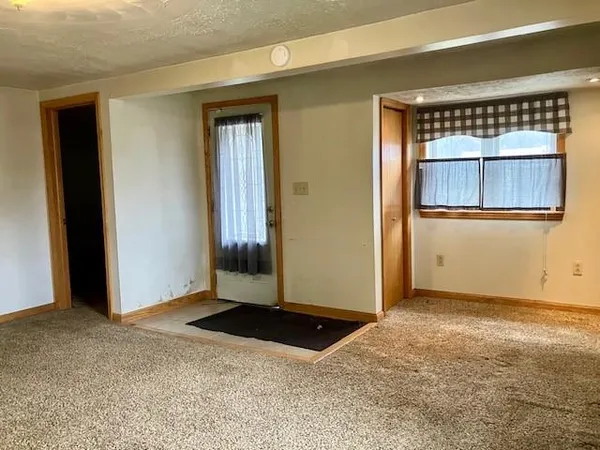 a view of empty room