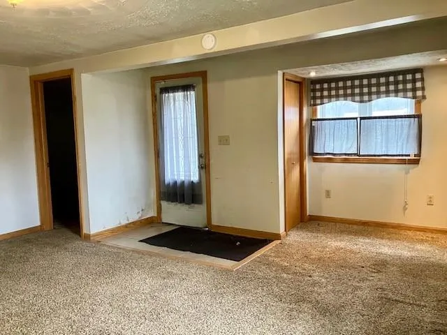 a view of empty room