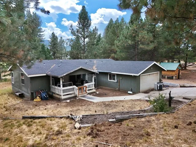a house view with a sitting space