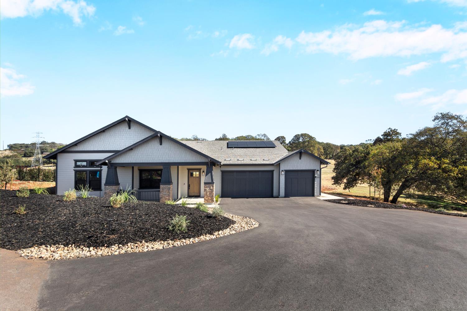 6998 Daffodil Trail Rescue, CA 95672 - Photo 1 of 1 a view of a house with a yard and potted plants