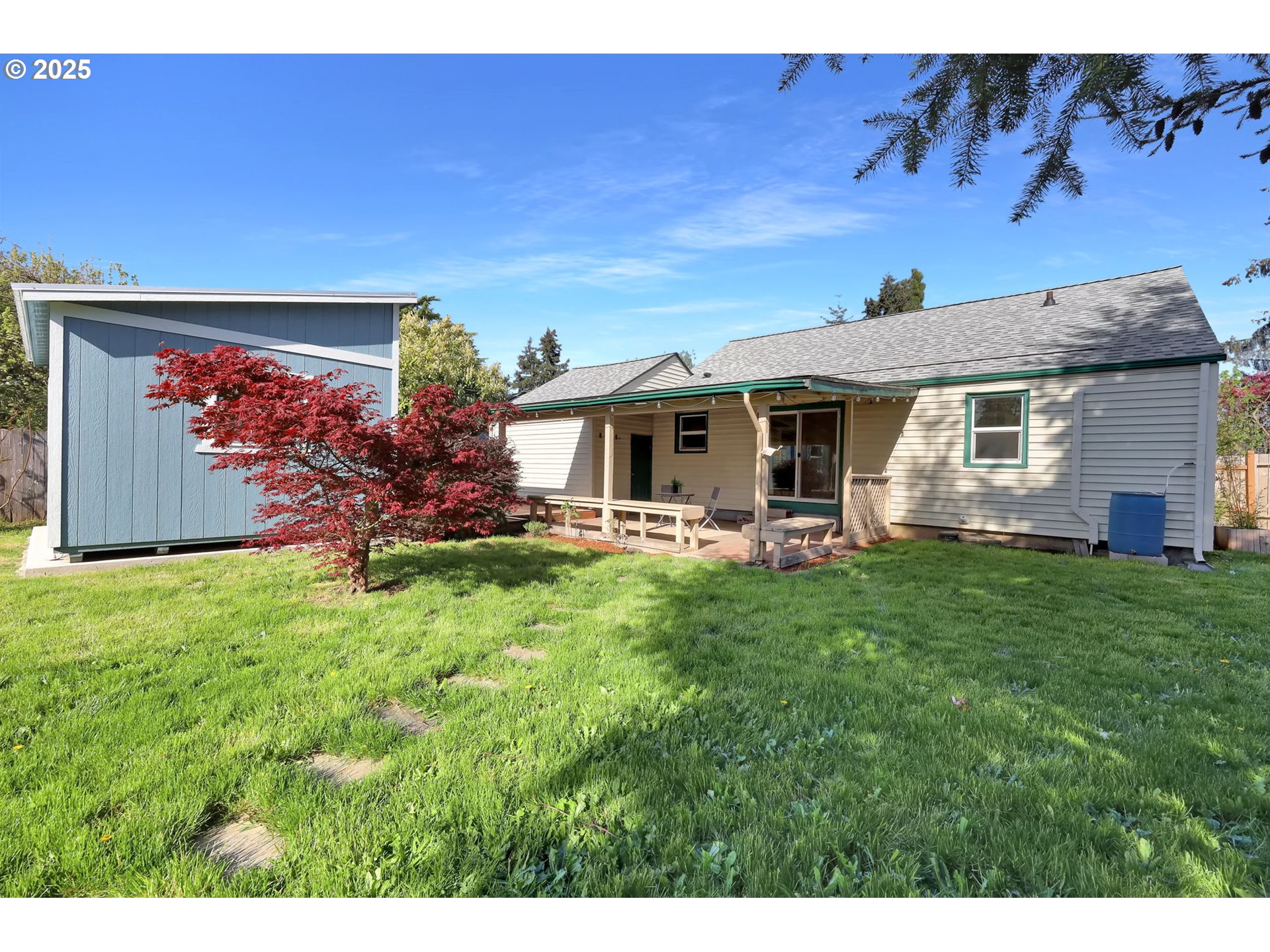 830 Jerry Street Eugene, OR 97402 - Photo 22 of 22 a view of a house with a backyard