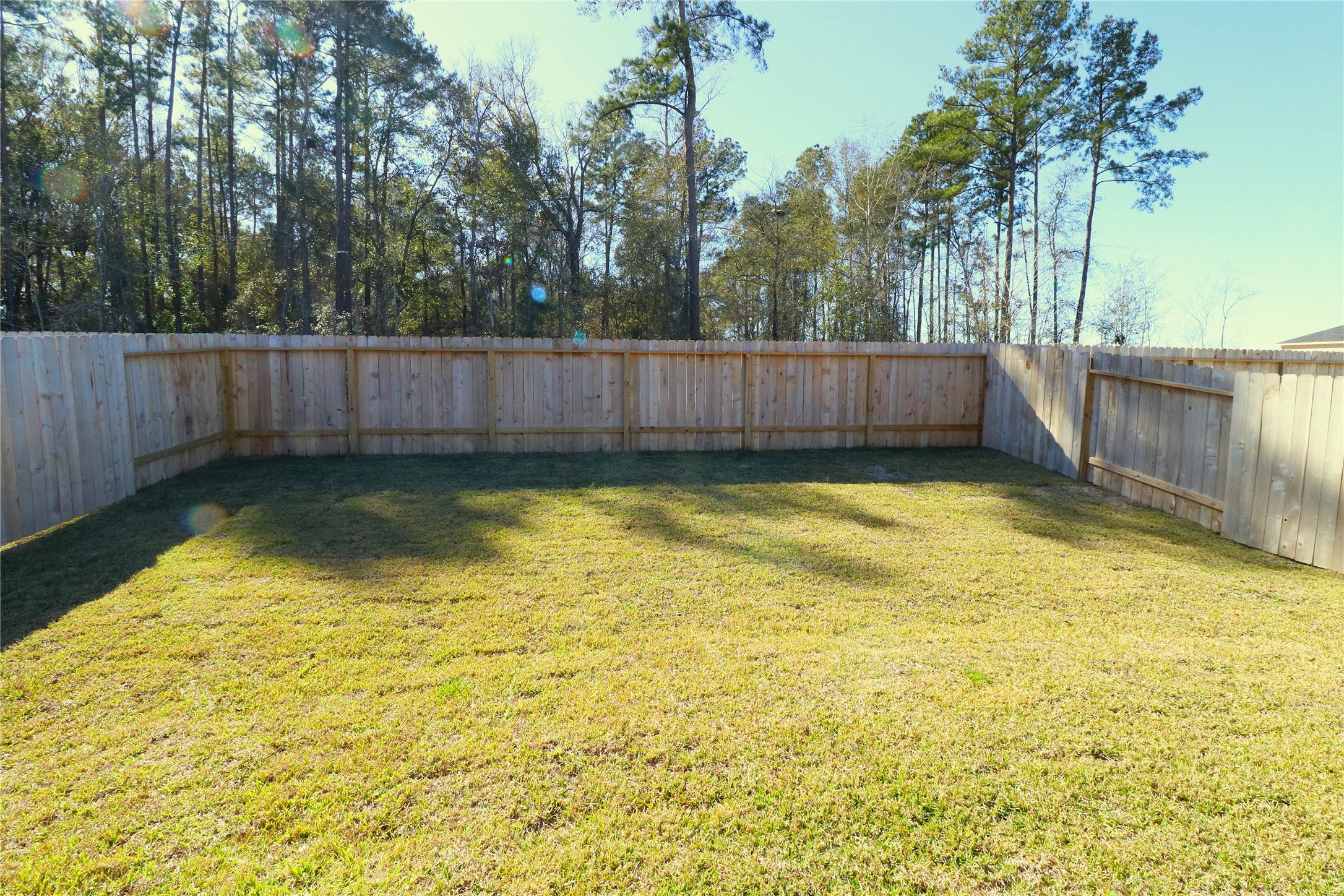 24134 Chirp Street Splendora, TX 77372 - Photo 14 of 14 a swimming pool with wooden fence