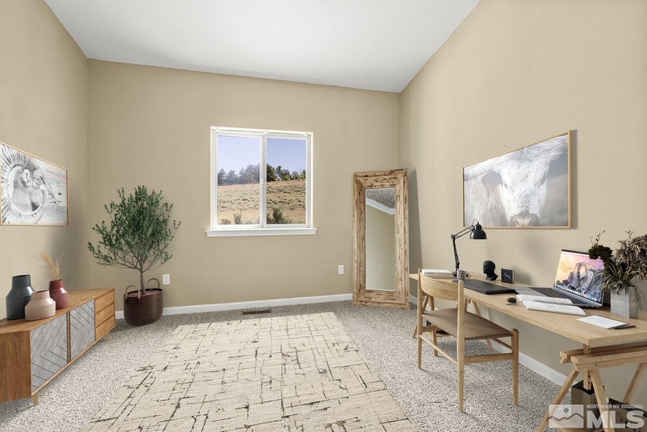 1683 Windmill Road Gardnerville, NV 89410 - Photo 22 of 40 a workspace with furniture and window