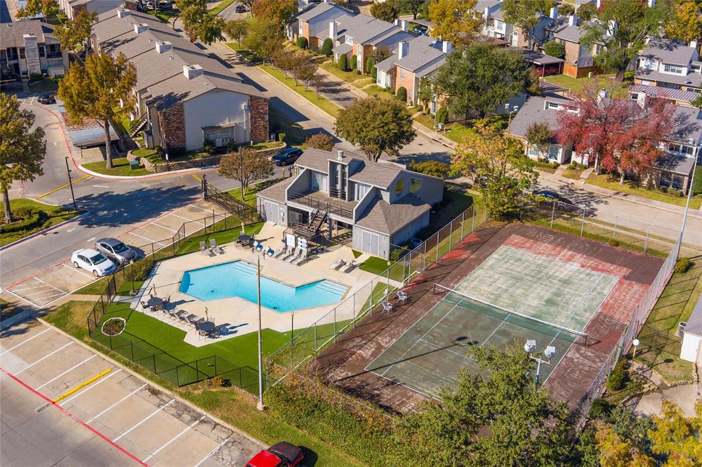 12482 Abrams Road, Unit 1327 Dallas, TX 75243 - Photo 26 of 32 an aerial view of residential houses with outdoor space