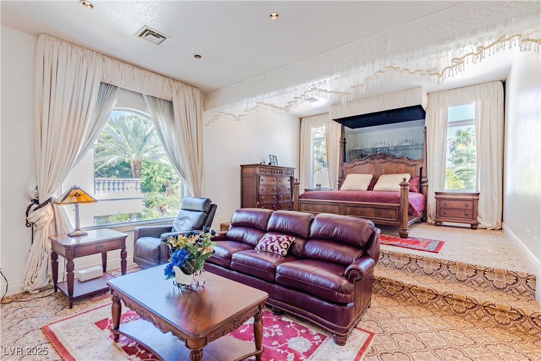 2339 Prometheus Court Henderson, NV 89074 - Photo 71 of 92 Bedroom with baseboards, multiple windows, and vis