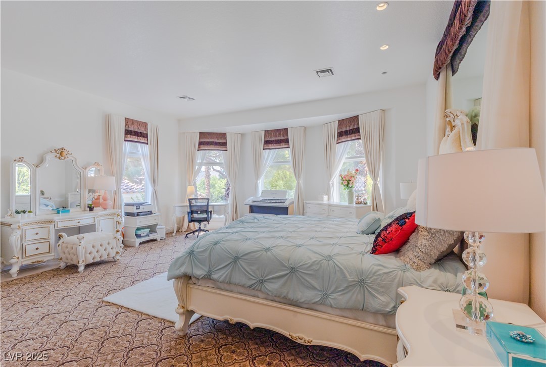 2339 Prometheus Court Henderson, NV 89074 - Photo 81 of 92 Bedroom with visible vents and recessed lighting