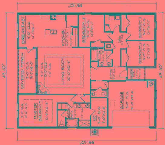 810 Onyx Lane Fairhope, AL 36532 - Photo 9 of 9 Floorplan