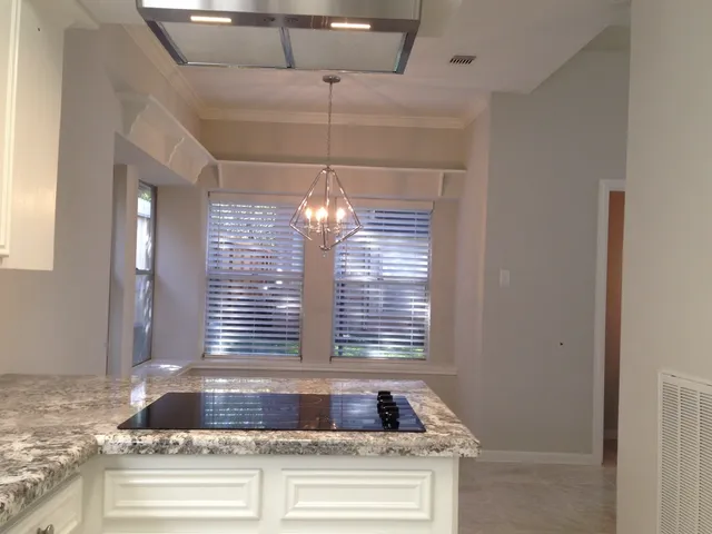 a view of a livingroom with a fireplace