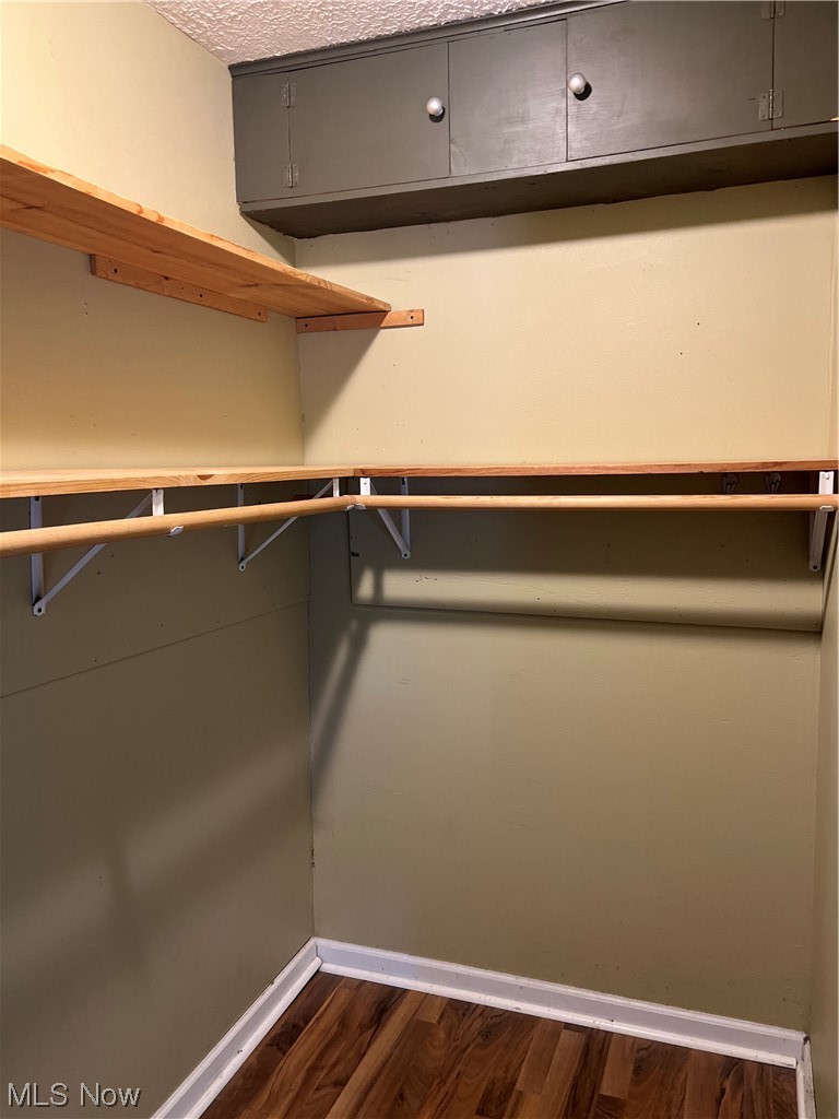 399 Furnace Road Conneaut, OH 44030 - Photo 19 of 29 Wardrobe featuring hardwood floors