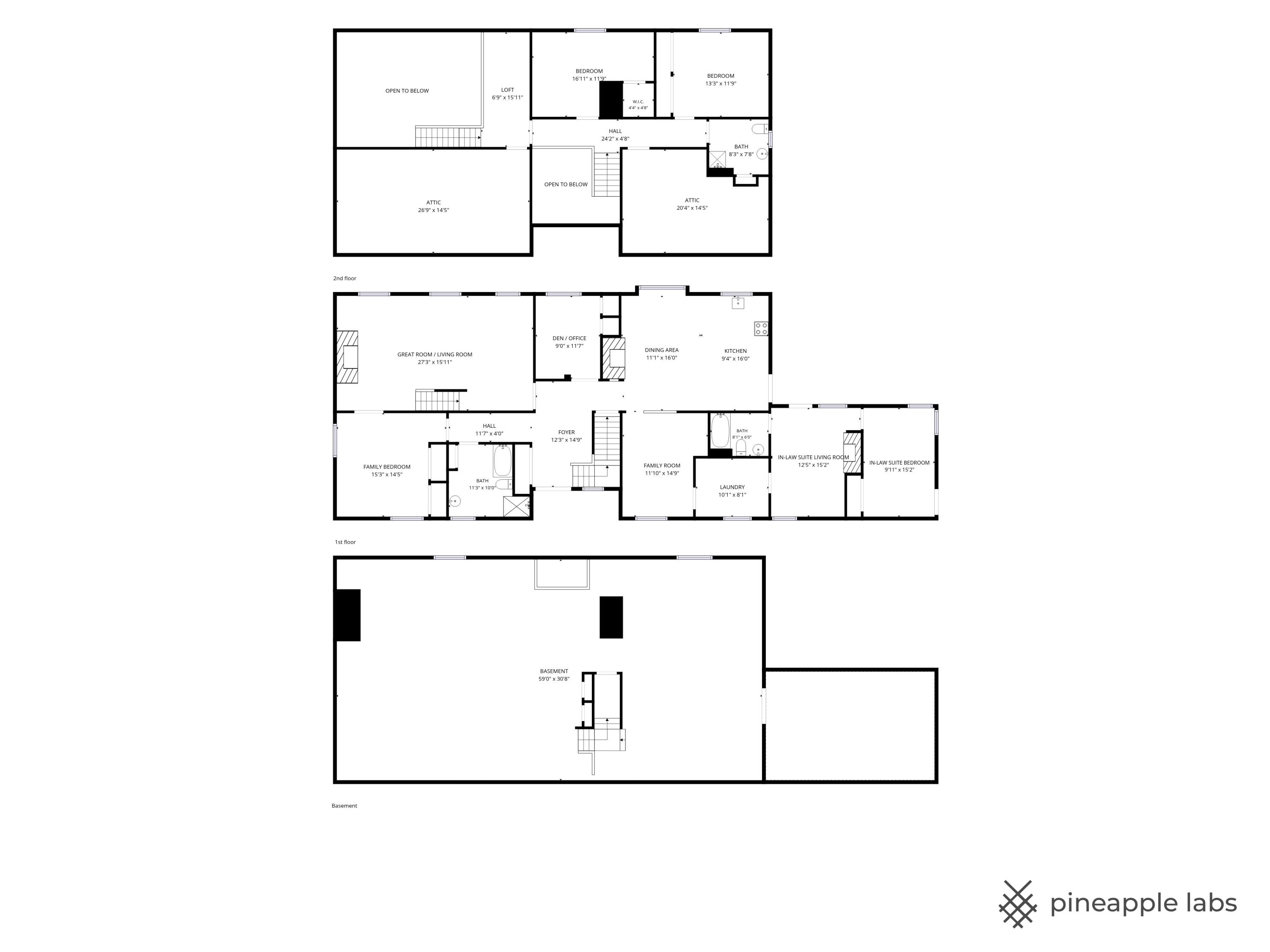 1270 Lake Shore Road Grafton, WI 53024 - Photo 99 of 99 Full Floor Plan