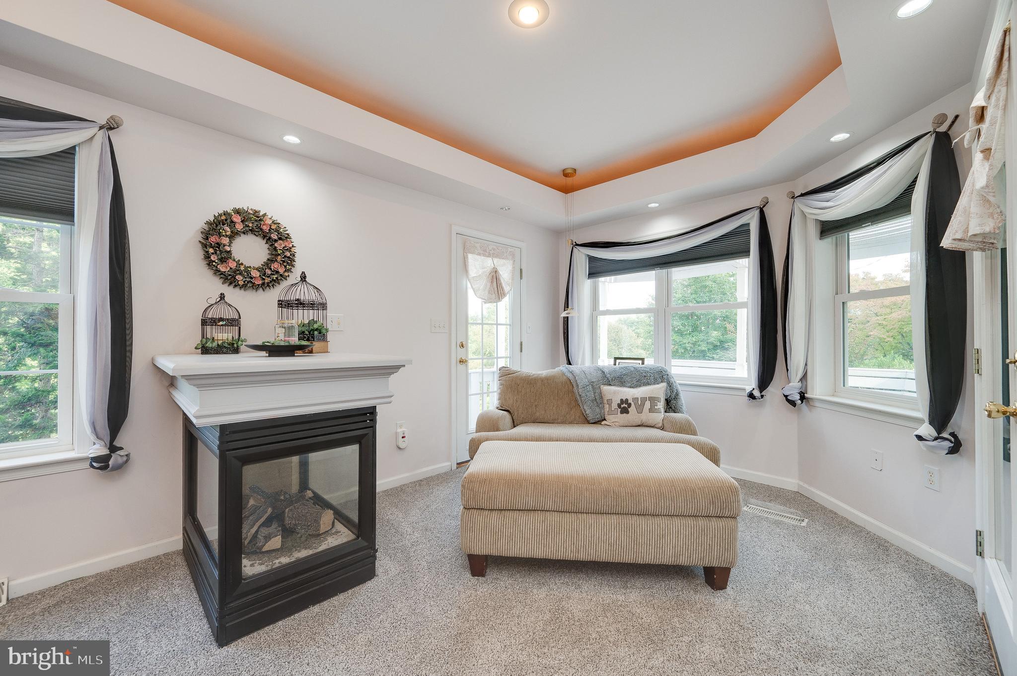 4960 Hafer Road Reading, PA 19606 - Photo 23 of 88 Sitting area in master bedroom with FP