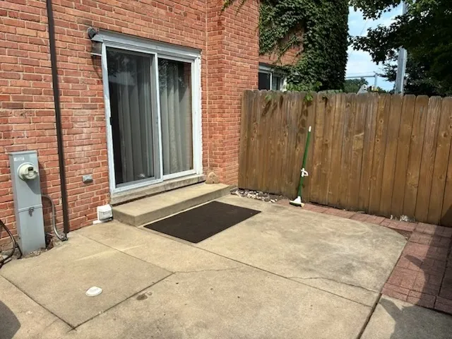 a front view of a house with a backyard