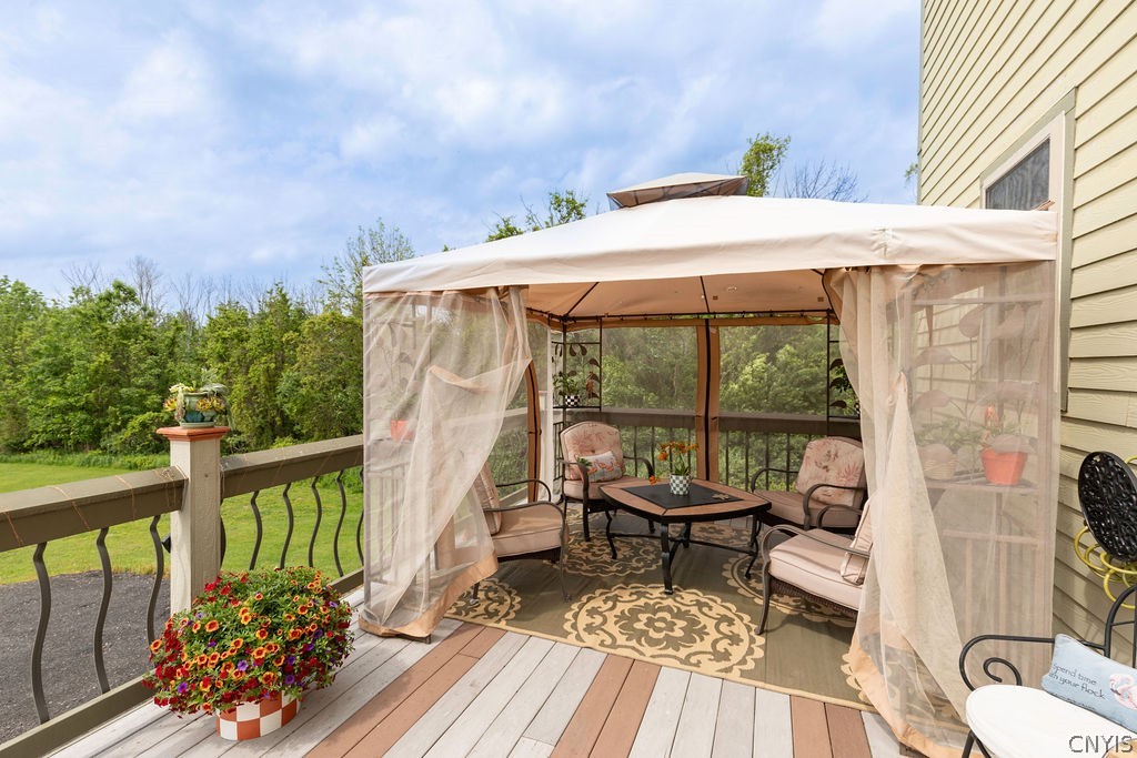 321 West Lake Road Oswego, NY 13126 - Photo 18 of 49 Private cabana on the back deck ideal for relaxing