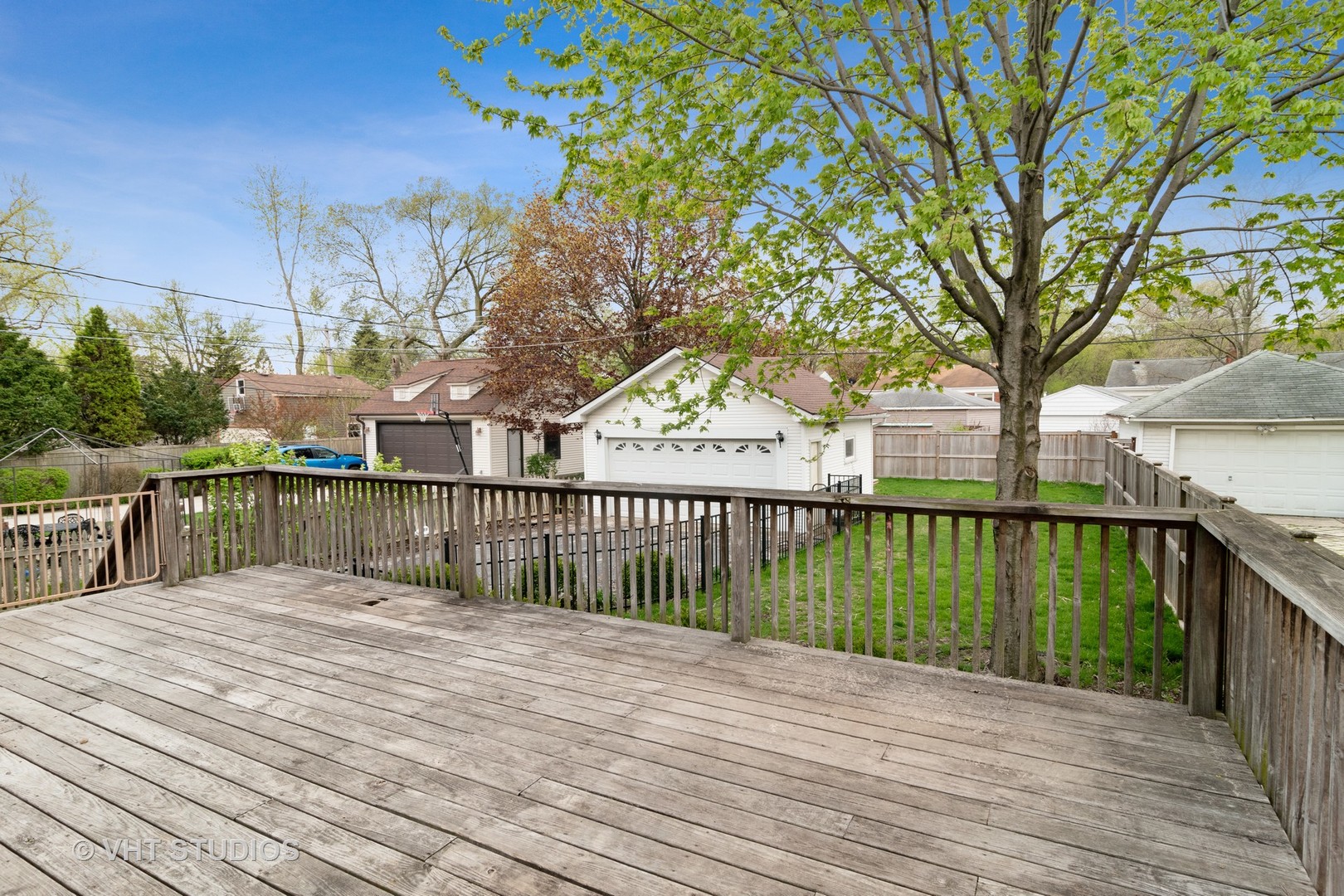 376 Bartram Road Riverside, IL 60546 - Photo 15 of 15 a view of a balcony with wooden floor