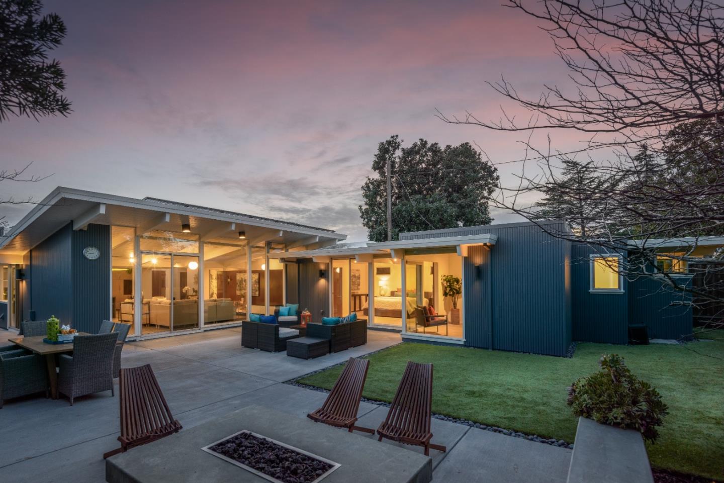 3805 Carlson Circle Palo Alto, CA 94306 - Photo 1 of 28 a view of backyard with outdoor seating