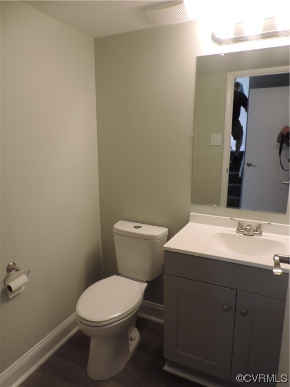 9316 Becar Road North Chesterfield, VA 23236 - Photo 15 of 32 a bathroom with a sink and a toilet