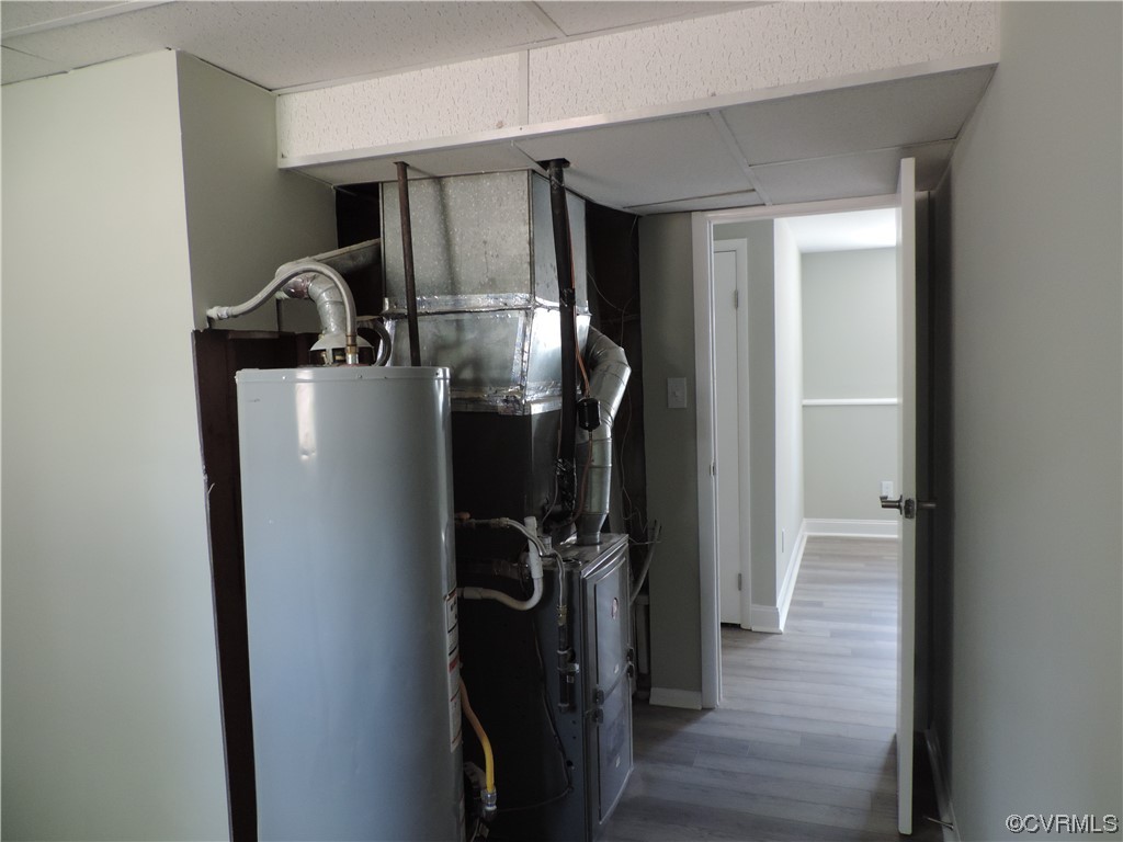9316 Becar Road North Chesterfield, VA 23236 - Photo 27 of 32 a view of a hallway with stainless steel appliances