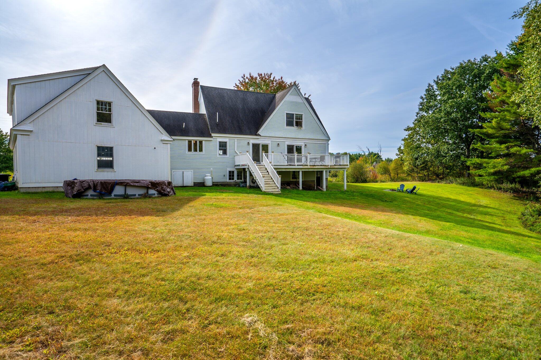 114 Ledge Road Yarmouth, ME 04096 - Photo 64 of 71 Large backyard is private.