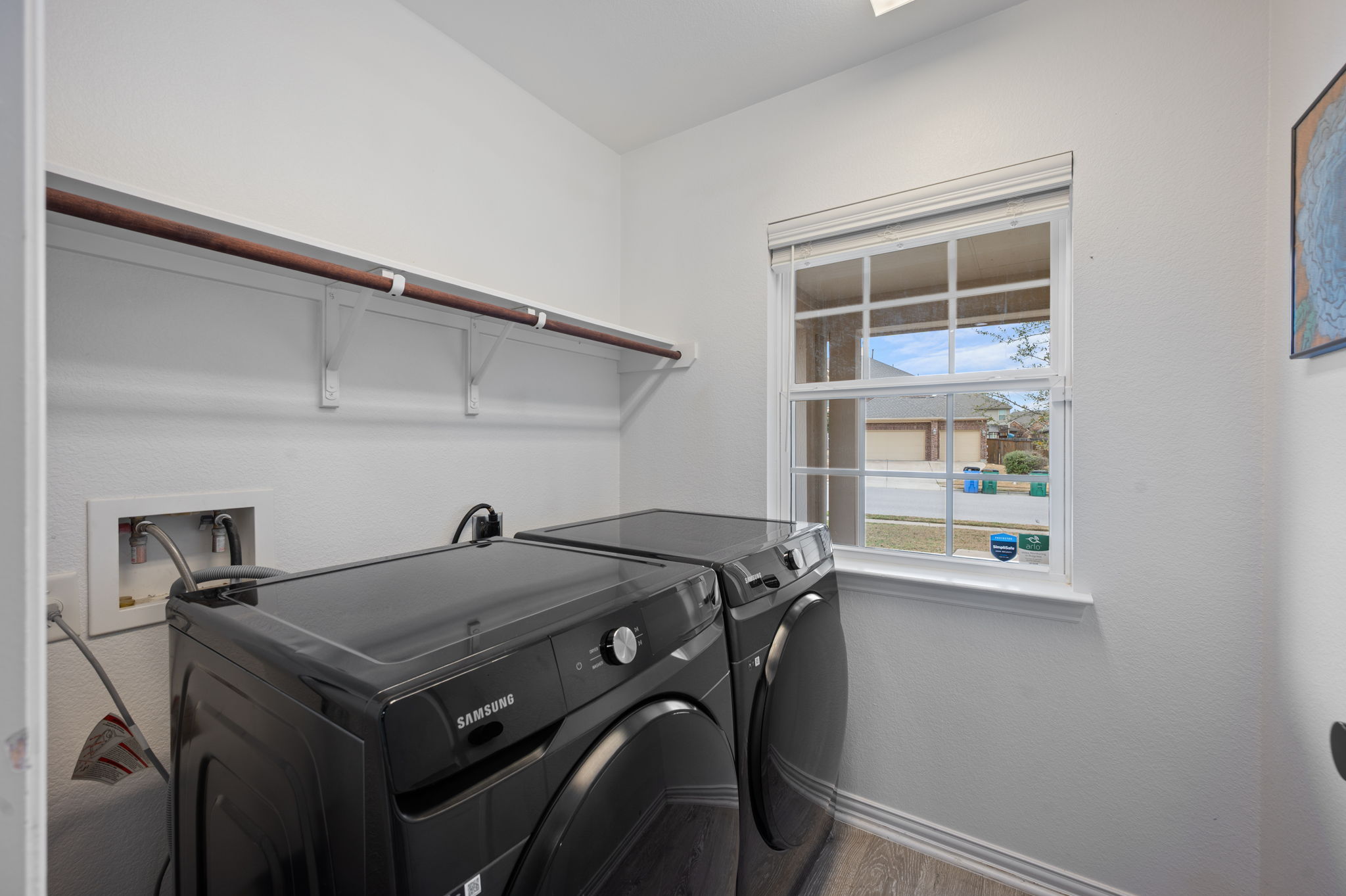 3724 Brean Down Road Pflugerville, TX 78660 - Photo 24 of 34 a utility room with dryer and washer